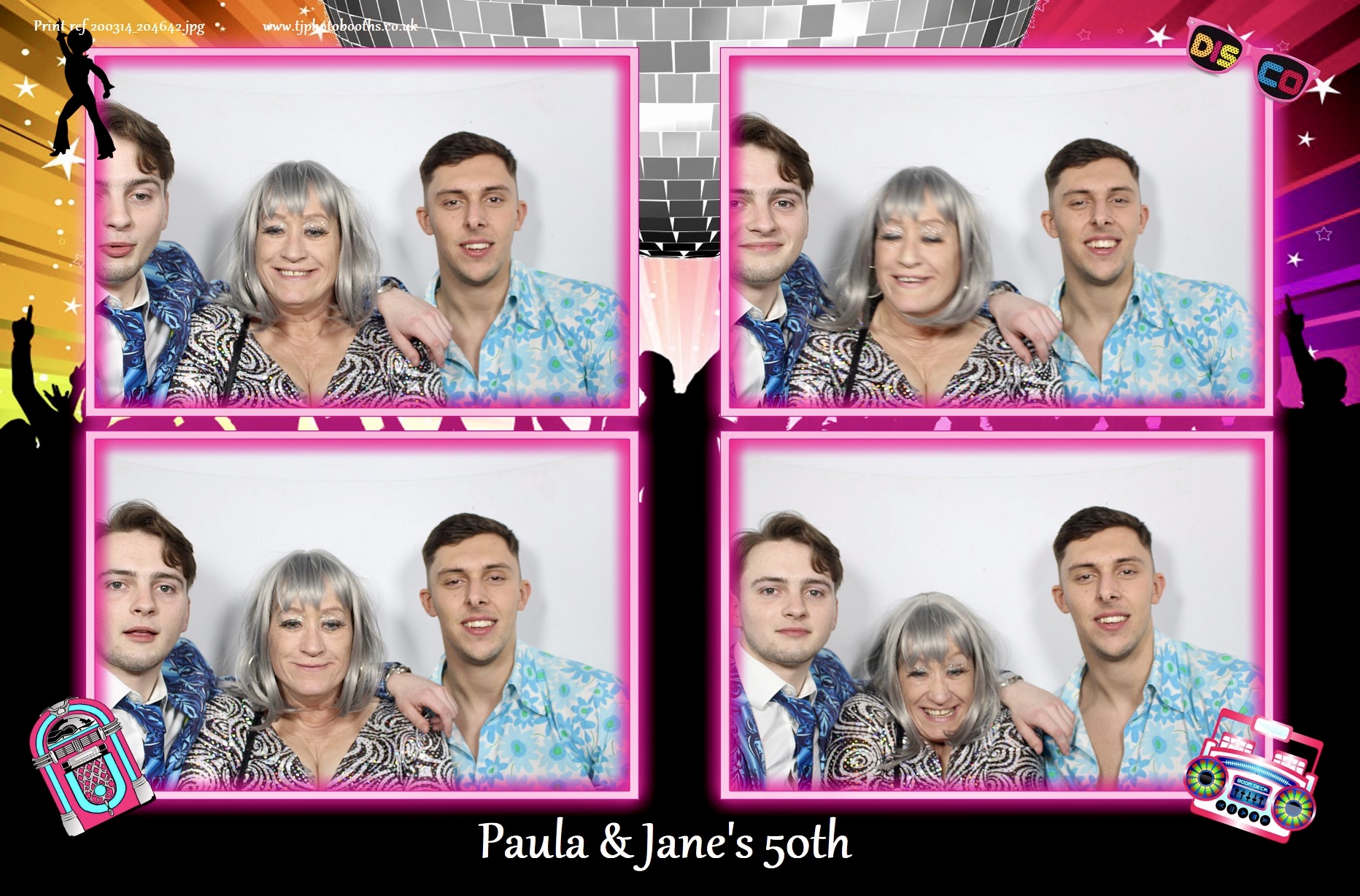 Paula & Jane's 50th | View more photos from the event at gallery.tjphotobooths.co.uk/u/TJPhotobooths/Paula-Janes-50th